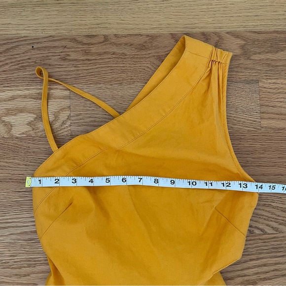 Anthropologie Asymmetrical Linen-Blend Midi Dress - Picture 8 of 11